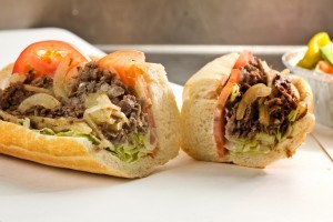 Cheesesteak sub